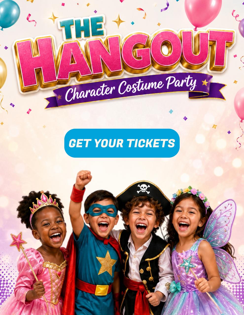 Kids Character Costume Party- The Hangout